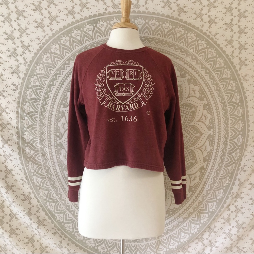Harvard Cropped Tee